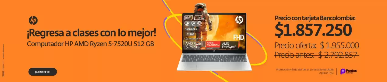 Catálogo Bancolombia Página 1