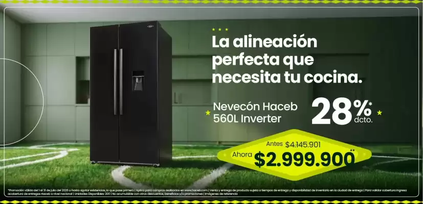 Haceb (válido hasta 31-07)