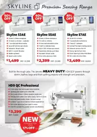 Janome catalogue Page 3