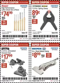 Harbor Freight Tools weekly ad Page 1