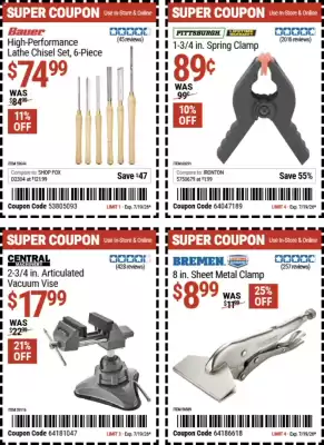 Harbor Freight Tools weekly ad (valid until 20-07)