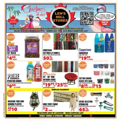Len's Mill Stores (valid until 19-07)