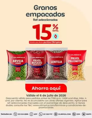 Olímpica (válido hasta 6-07)