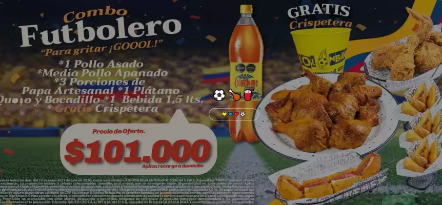 La Brasa Roja (válido hasta 2-08)