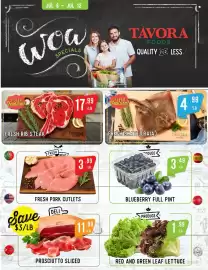 Tavora Foods flyer week 28 Page 1