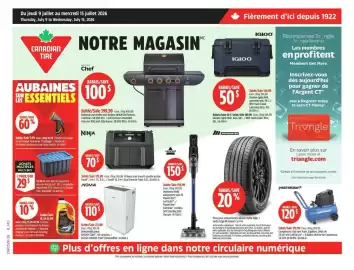 Canadian Tire flyer week 28 Page 1