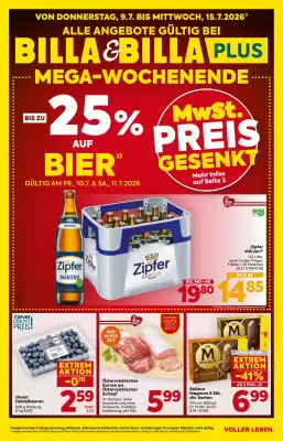 Billa Box Flugblatt (gültig bis 15-07)