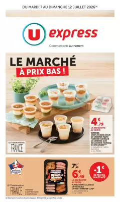 U Express (valable jusqu'au 12-07)