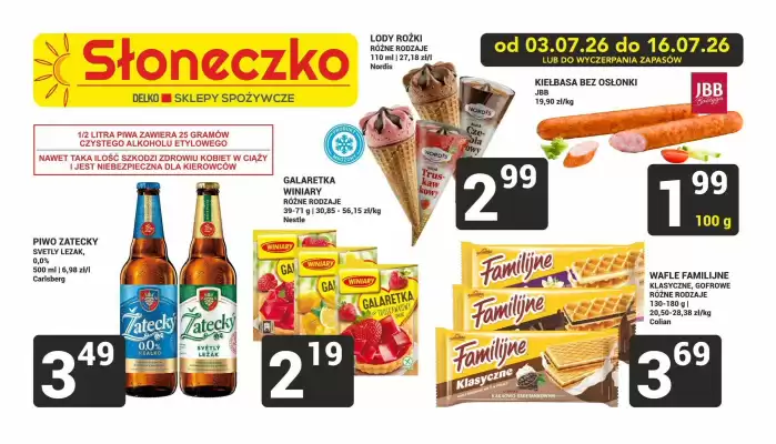 Słoneczko (ważność do 16-07)