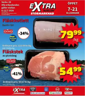 Extra Mjällby Stormarknad (giltig till och med 12-07)