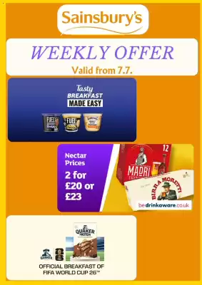 Sainsbury's (valid until 14-07)
