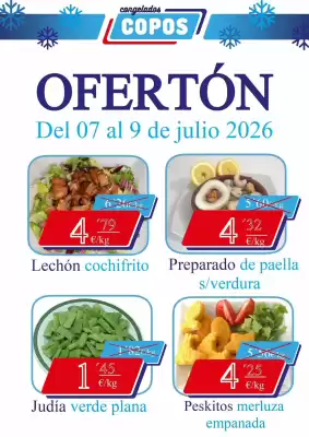 Congelados Copos (válido hasta el 9-07)