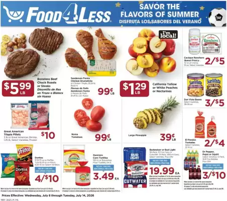 Food 4 Less weekly ad