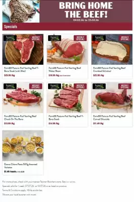 Tasman Butchers (valid until 13-07)