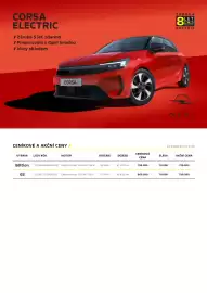 Opel leták | Corsa Electric Strana 1
