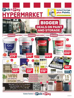 Pick n Pay Hypermarket (valid until 19-07)