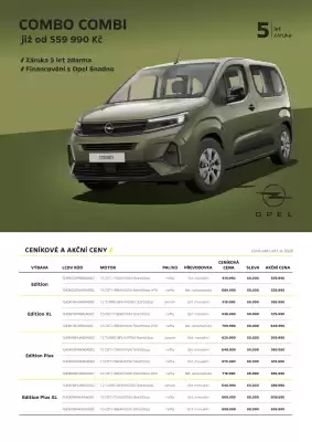 Opel leták (platné do 31-08)