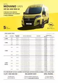 Opel leták | Movano Van Strana 1