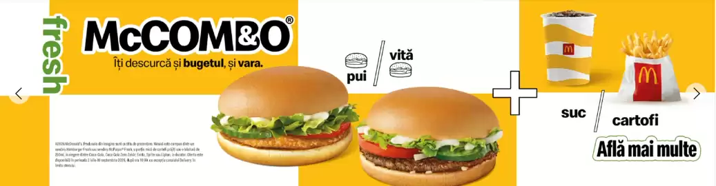 Catalog McDonald's Pagină 1
