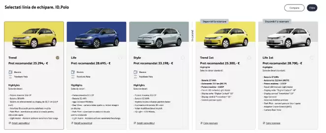 Catalog Volkswagen Pagină 1