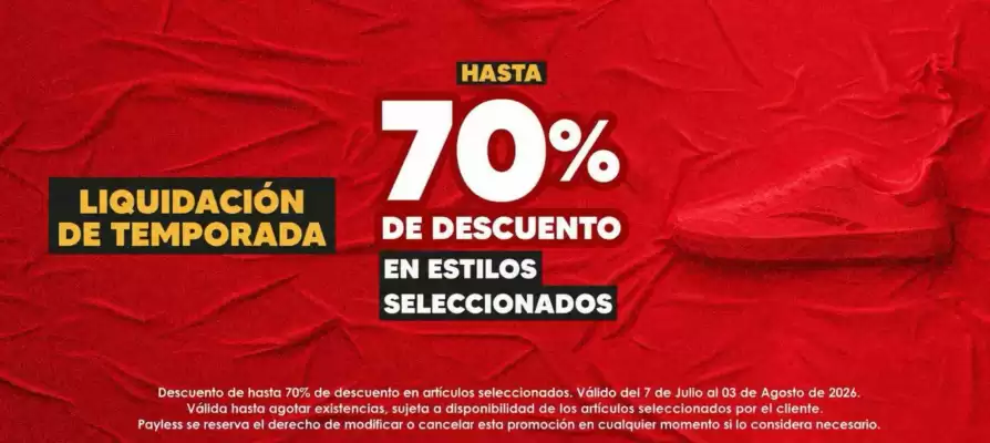 Payless (válido hasta 5-08)