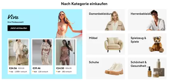 AliExpress Flugblatt Seite 1