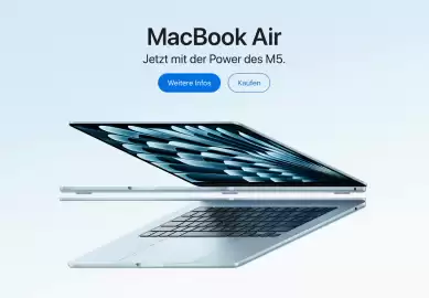Apple Flugblatt Seite 1
