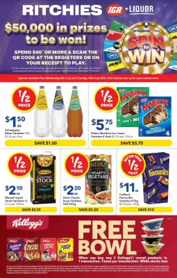 IGA Liquor catalogue