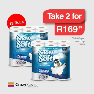 Crazy Plastics (valid until 13-07)
