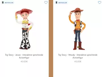 Disney Store Flugblatt Seite 1