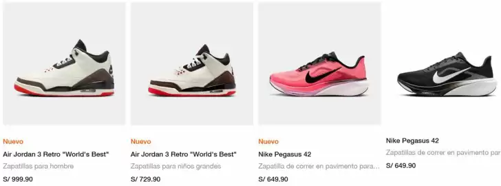 Catálogo Nike Página 1