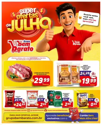 Catálogo Supermercado Bem Barato (válido até 13-07)