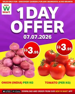 New W Mart (valid until 7-07)