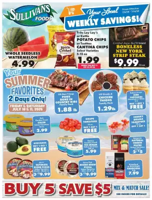 Sullivan's Foods (valid until 14-07)