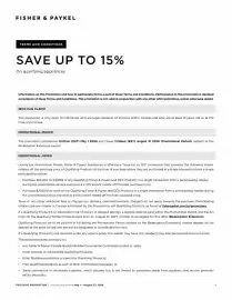 Goemans Appliances flyer Page 1
