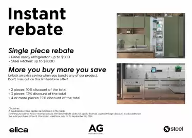 Goemans Appliances flyer Page 1