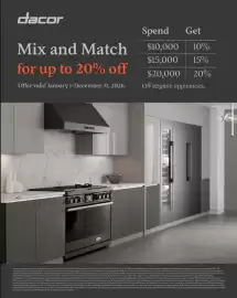 Goemans Appliances flyer Page 1
