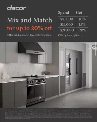 Goemans Appliances flyer (valid until 2-01)