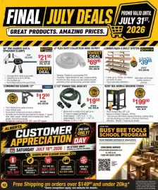 Busy Bee Tools flyer Page 12