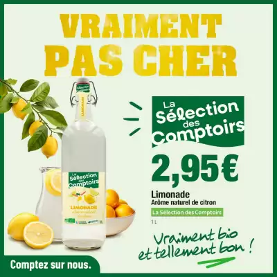 Les Comptoirs de la Bio (valable jusqu'au 13-07)