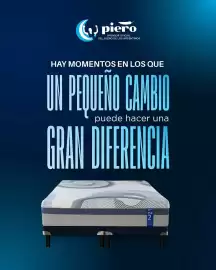 Catálogo Piero Colchones Página 1