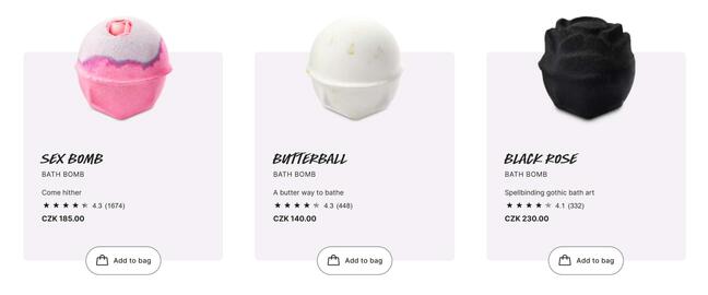Lush leták Strana 2