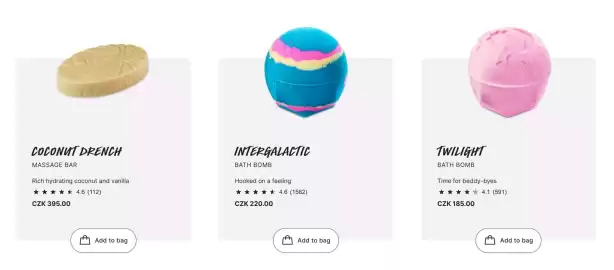 Lush leták Strana 1