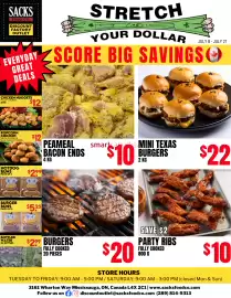 Sacks Food Co. flyer Page 1