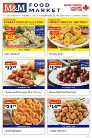 M & M Food Market flyer week 28 Page 1