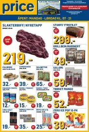 Price Lagerbutikk kundeavis Side 1