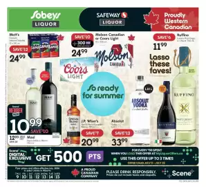 Sobeys Liquor flyer week 28 Page 1