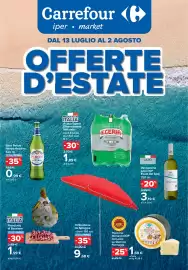 Volantino Carrefour | Offerte d'estate Pagina 1