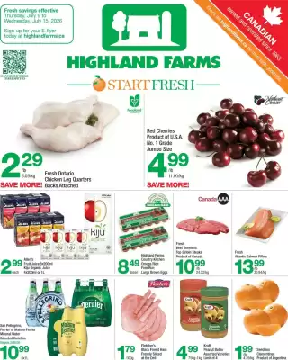 Highland Farms flyer (valid until 16-07)