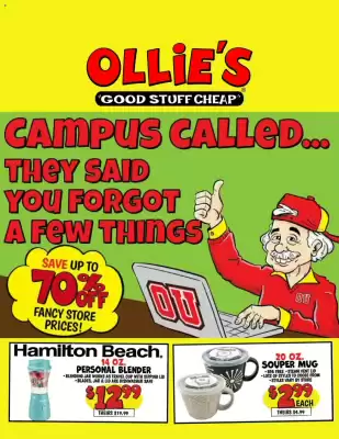 Ollie's (valid until 8-07)